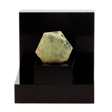 Green Beryl (polished slice).