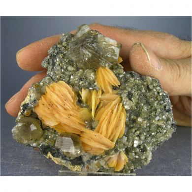 Cerussite, Barite, Galena