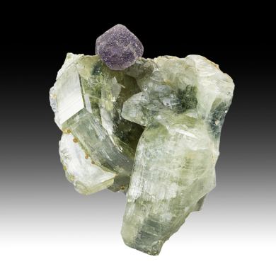 Fluorapatite with Fluorite