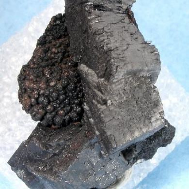 Manganite on Goethite