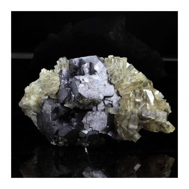 Baryte + Galena.