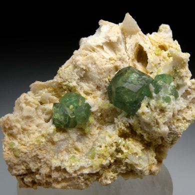 Andradite var. Demantoid