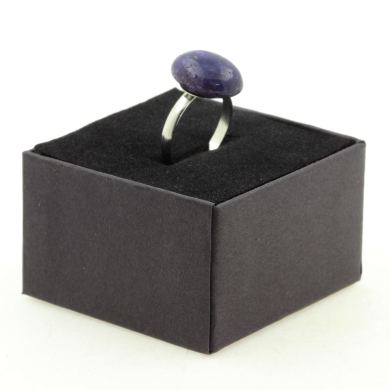 Silver Plated Sapphire Ring. 16.17 ct.