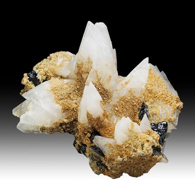 Calcite with Sphalerite, Dolomite