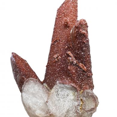 Quartz var. ferruginous