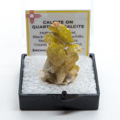 Calcite on Quartz ps. Calcite