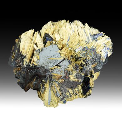 Rutile with Hematite