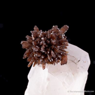 Eosphorite on Quartz