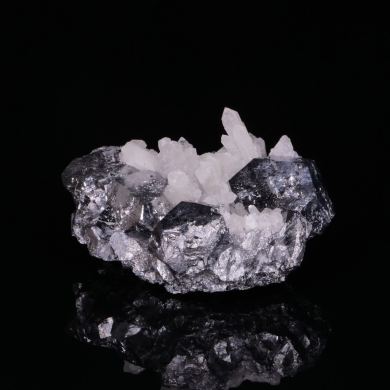 SKUTTERUDITE and QUARTZ - Bou Azzer mining district, Morocco