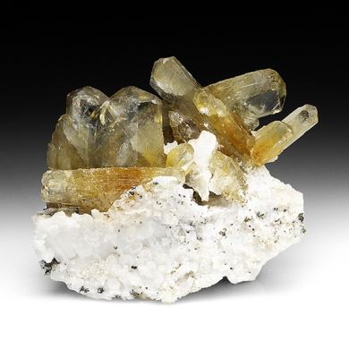 Barite with Quartz