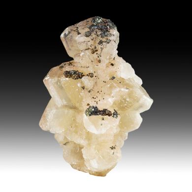 Calcite with Pyrite