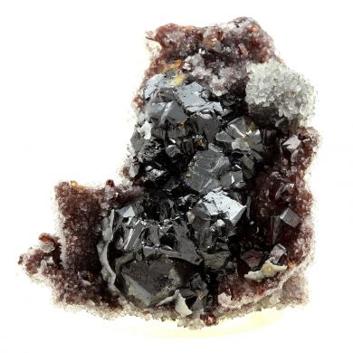 Sphalerite + Quartz.