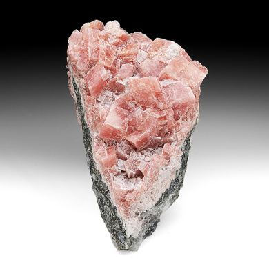 Rhodochrosite with Quartz