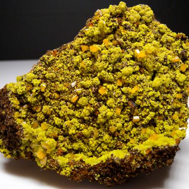 Wulfenite with Mimetite