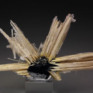 RUTILE, HEMATITE