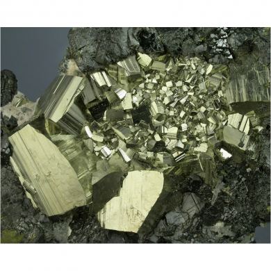 Pyrite, Chalcopyrite, Sphalerite