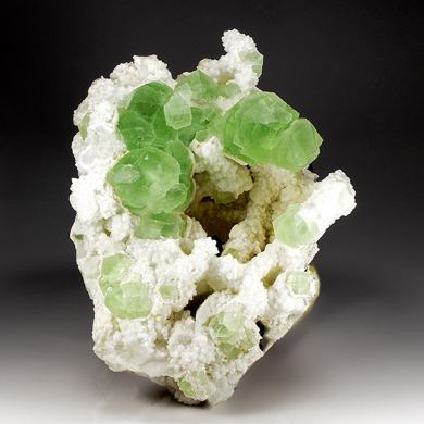 Fluorite with Quartz