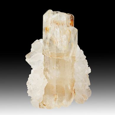 Beryl with Quartz