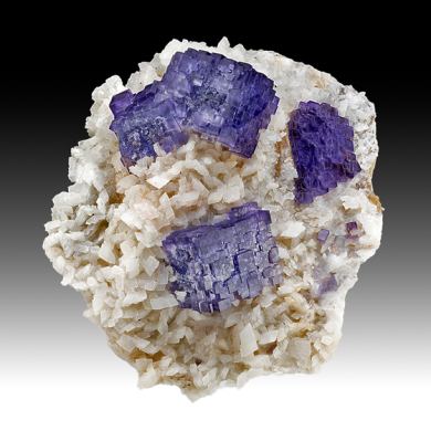 Fluorite with Dolomite