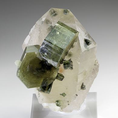 Fluorapatite with Quartz