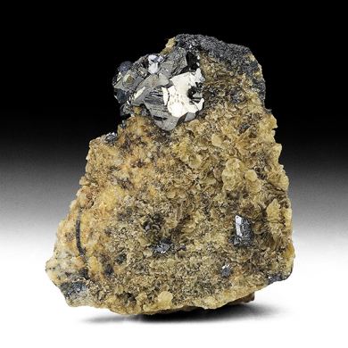 Bournonite with Siderite