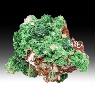 Adamite with Wulfenite