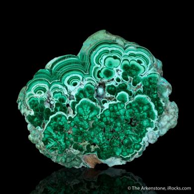 Malachite and Chrysocolla slice