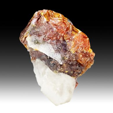 Sphalerite with Calcite