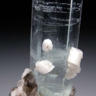 Aquamarine with Quartz