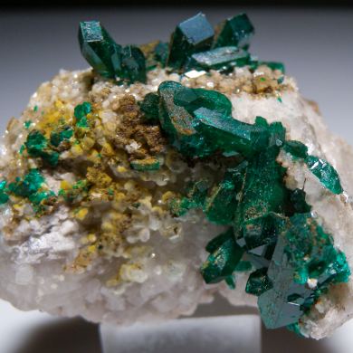 Willemite and Dioptase