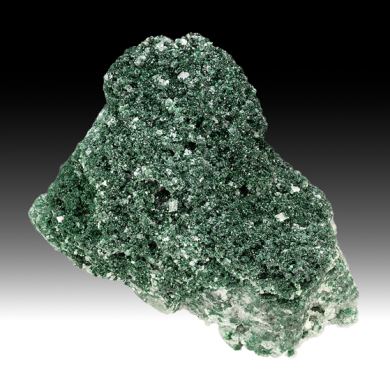 Malachite with Calcite