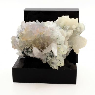 Calcite Macle + Amethyst Flower.