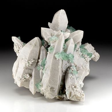 Fluorite with Quartz