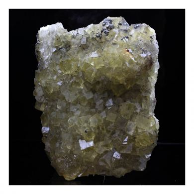 Fluorite + Pyrite.