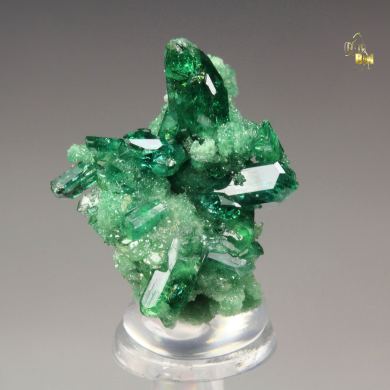 gemmy VESUVIANITE var. CHROMIAN