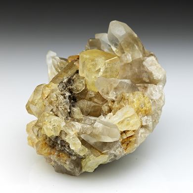 Topaz with Quartz