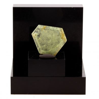 Green Beryl (polished slice).