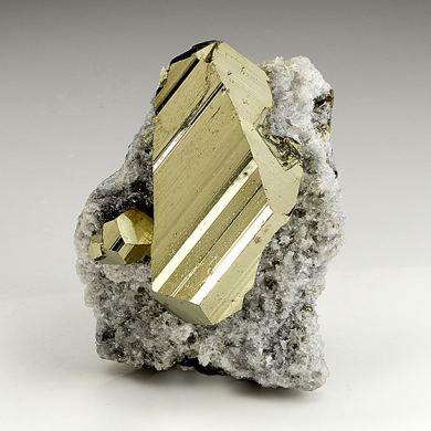 Pyrite with Quartz