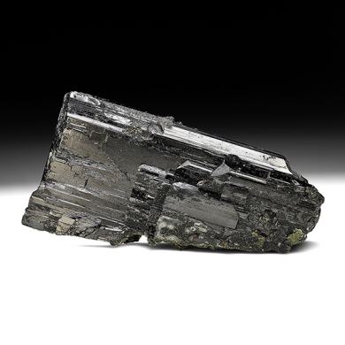 Ferberite with Calcite-Dolomite, Pyrite