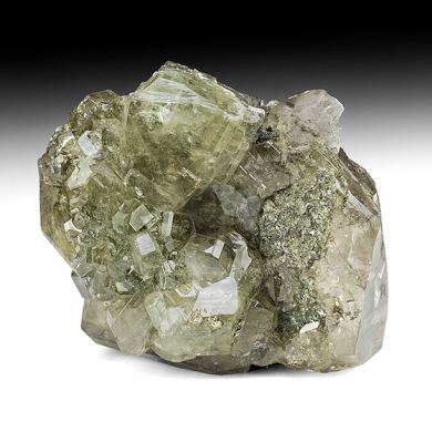 Fluorapatite with Muscovite