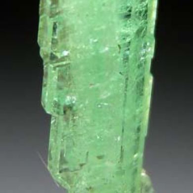 Pyrite on Tsavorite