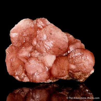 Rhodochrosite on Manganite