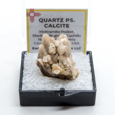 Quartz ps. Calcite