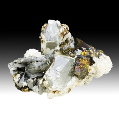 Quartz with Arsenopyrite, Chalcopyrite, Dolomite (1998)