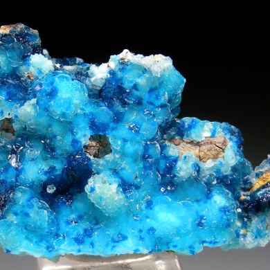 Veszelyite on Hemimorphite