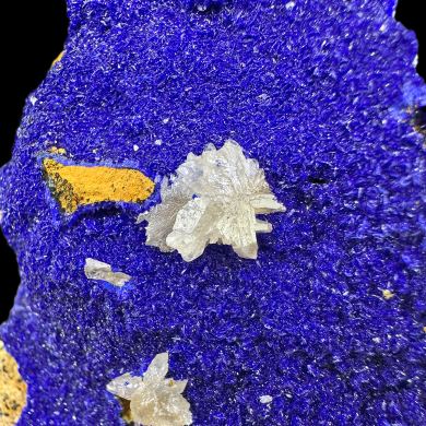 Azurite, cerussite