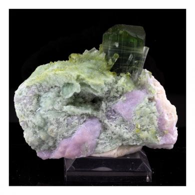 Tourmaline Elbaite + Muscovite.